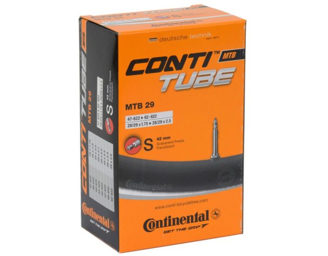 Continental 28/29x1.75-2.50 S42mm İnce Sibop İç Lastik - Görsel 2