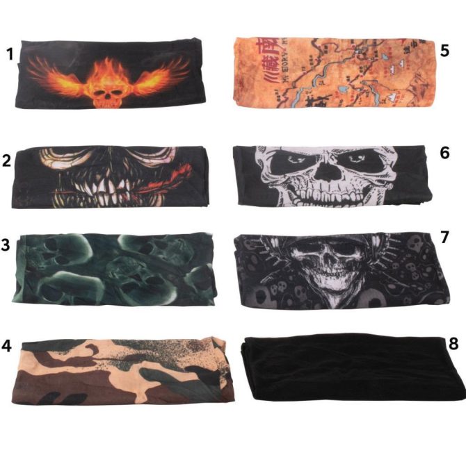 Tex Karışık Desen Buff Bandana