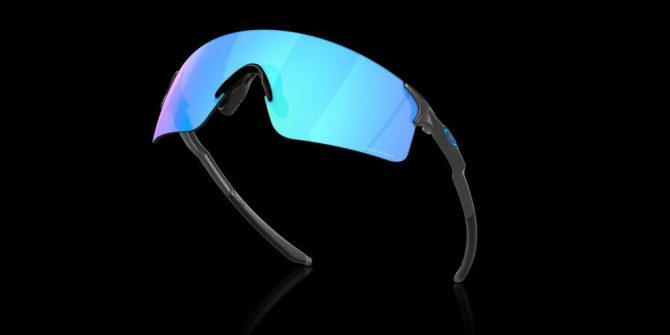 Oakley Evzero Blades Prizm Sapphire Güneş Gözlüğü Siyah-Mavi - Görsel 3