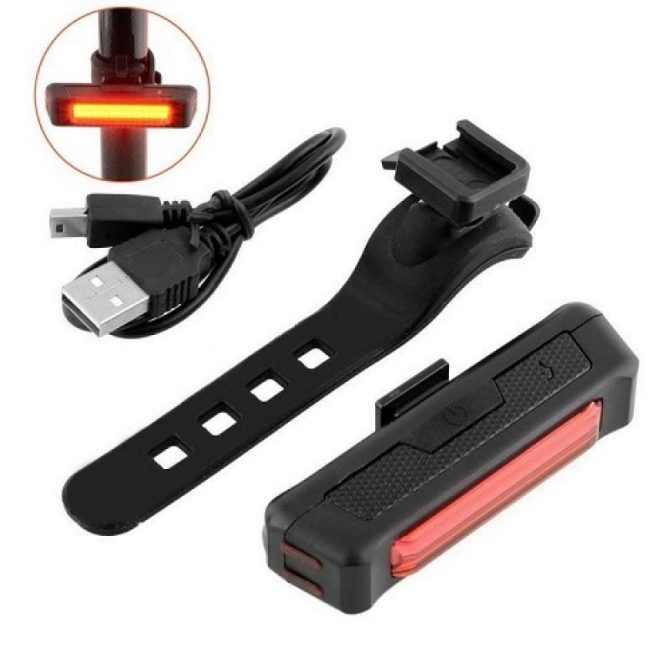 Rectus Comet Usb Şarjlı 120 Lümen Bisiklet Arka Çakar Led Stop