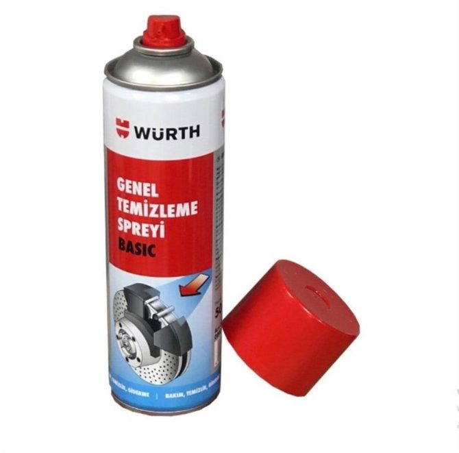 Würth Genel Temizleme ve Fren Balata Spreyi Basic 500ml