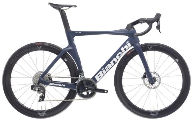 2025 Bianchi Oltre Comp Rival Etap AXS 12S Karbon Yol Bisikleti Mavi