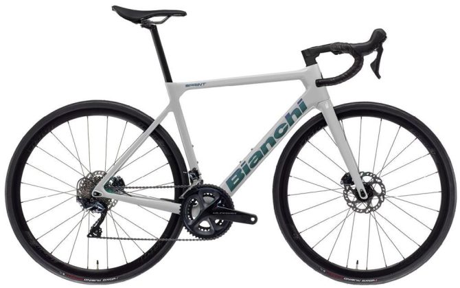 2025 Bianchi Sprint ICR 105 Di2 Disk 12V Karbon Yol Bisikleti Açık Gri