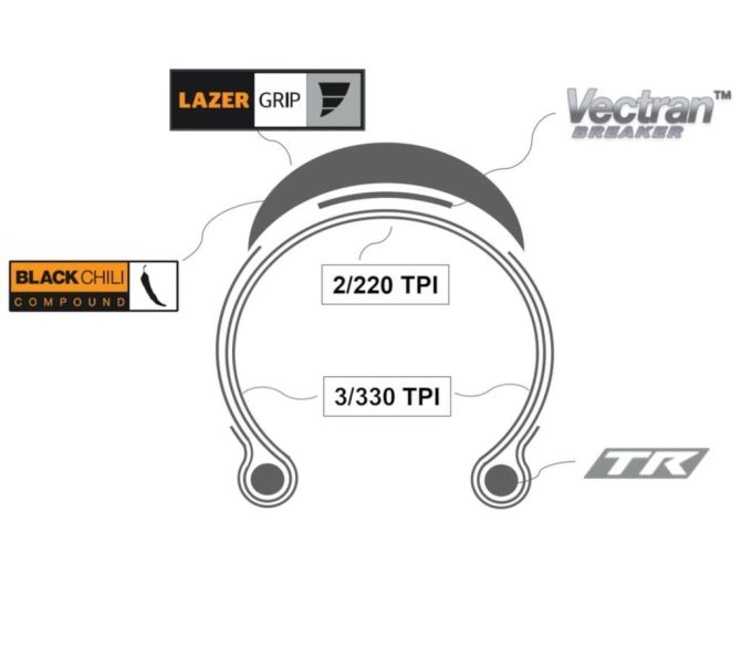 Continental GP 5000S TR 700x28C Tubeless Katlanır Dış Lastik Kahverengi Yanak