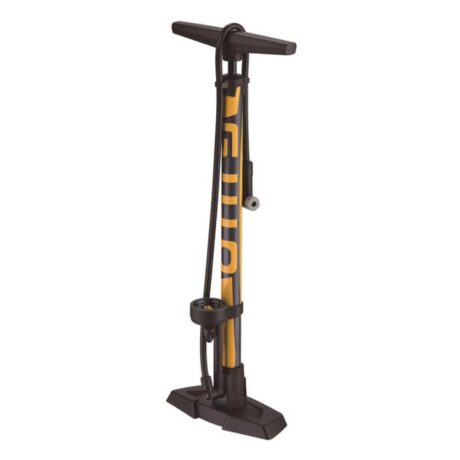 Giyo GF-55E Twin Valve Alüminyum Göstergeli Ayaklı Bisiklet Pompası 160Psi