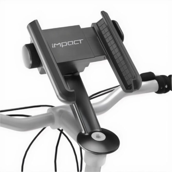 Impact KLEMMP-H Furç Kapağı Montajlı Bisiklet Telefon Tutucu Kilit Mandallı Plastik - Görsel 2