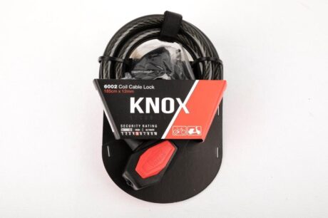 Knox 6002 Bisiklet Anahtarlı Kilit 185cmX12mm