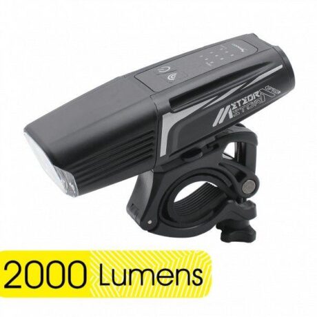 Moon Meteor Storm PRO 2000 Lümen USB Bisiklet Ön Lamba