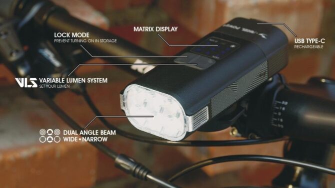 Moon RIGEL POWER 3600 Lümen USB Bisiklet Ön Far Lamba - Görsel 3