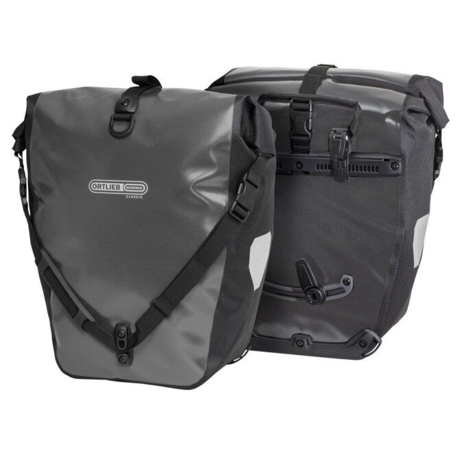 Ortlieb Back-Roller Classic Arka Bisiklet Çanta 40L Asfalt Siyah QL2.1 F5305 - Görsel 4