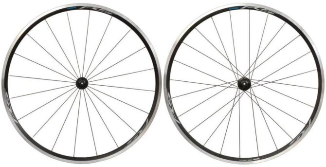 Shimano WH-RS100 Yol Bisikleti Ön Arka Jant Seti 10-11S - Görsel 2