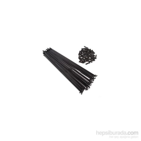 TW Bisiklet Jant Teli Siyah 185mm 144 Adet
