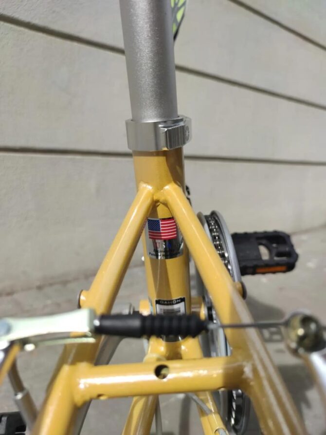 2025 Dahon Boardwalk D7 16 Jant Katlanır Bisiklet Rose Gold - Görsel 4
