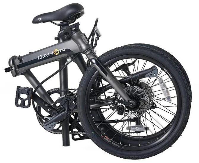 2025 Dahon Hemingway D9 Disk Katlanır Bisiklet Antrasit - Görsel 2