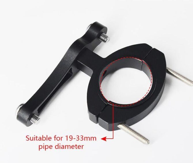 Forte GT 8101 Matara Kafesi Adaptörü 19-33mm Çap Uyumlu Alüminyum - Görsel 2