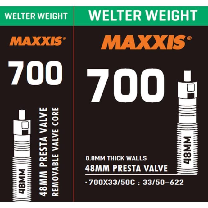 MAXXIS Welter 700X33/50C FV İnce Sibop 48mm İç Lastik