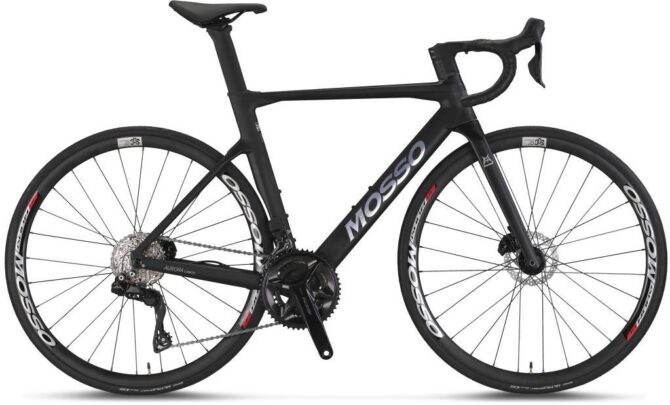 Mosso AURORA SR7 105 Di2 Karbon Yol Yarış Bisikleti Siyah - Görsel 2