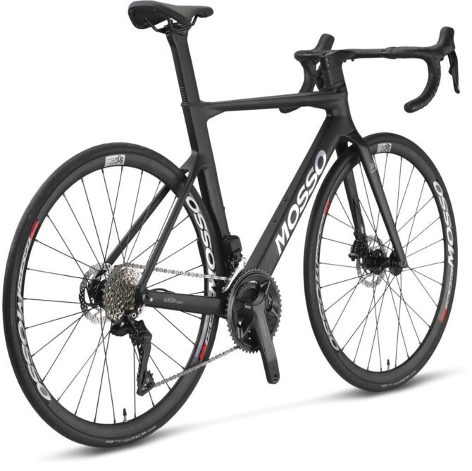 Mosso AURORA SR7 105 Di2 Karbon Yol Yarış Bisikleti Siyah - Görsel 3