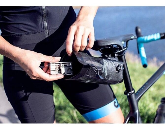 Ortlieb F9664 Saddle-Bag Micro Two Sele Altı Çanta 0.5L Mat Siyah (Su Geçirmez) - Görsel 5