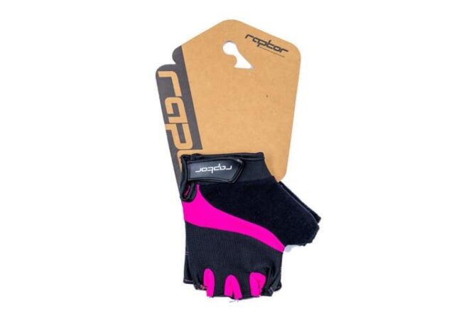 Raptor XC Sport Bisiklet Eldiveni Siyah-Pembe - Görsel 2