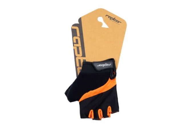 Raptor XC Sport Bisiklet Eldiveni Siyah-Turuncu - Görsel 2