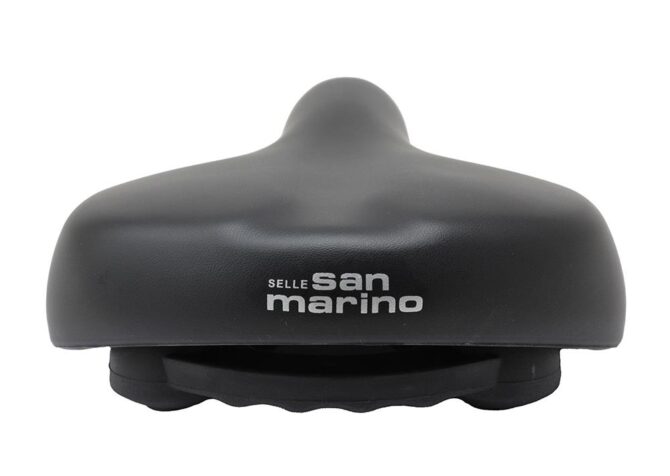 San Marino K880C Soft Siyah Geniş Yumuşak Bisiklet Sele - Görsel 3