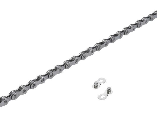 Shimano CUES Zincir CN-LG500 LINKGLIDE 126 bakla 9-10-11 Vites QUICK-LINK - Görsel 2
