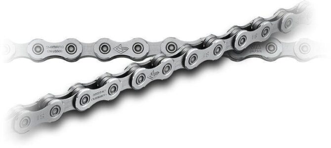 Shimano CUES Zincir CN-LG500 LINKGLIDE 126 bakla 9-10-11 Vites QUICK-LINK - Görsel 3