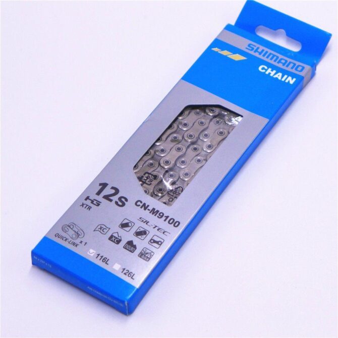 Shimano Zincir CN-M9100 12 Vites Quıck-Link 126 Bakla - Görsel 2