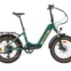 Torc T1F H Disk Elektrikli Katlanır Bisiklet Fat Bike Yeşil