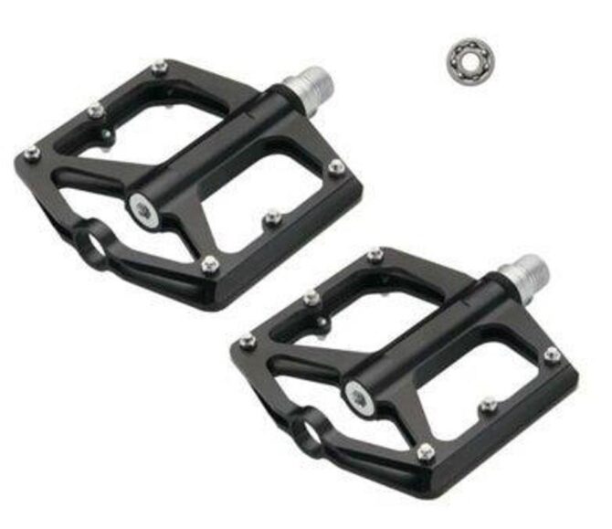 Epic Impact KICKR Alüminyum Rulmanlı Çivili Platform Pedal Siyah
