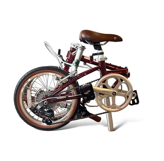 2025 Dahon Boardwalk D7 16 Jant Katlanır Bisiklet Bordo - Görsel 2