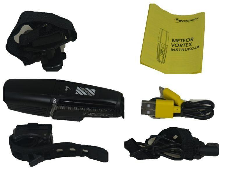 Moon Meteor Vortex PRO 1300 Lümen Bisiklet Ön Far Lamba - Görsel 3