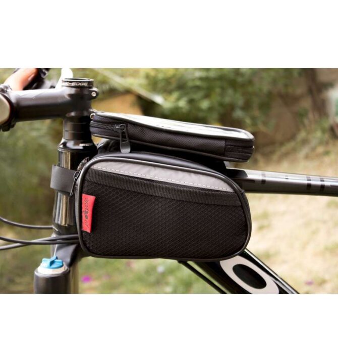 Procycle PC-250 Telefonlu Kadro Üstü Heybe Çanta (Sert) - Görsel 3