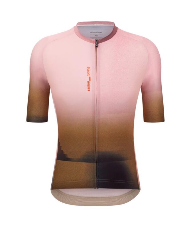 Santini Luce Unisex Hafif Kısa Kol Forma Bej - Görsel 2