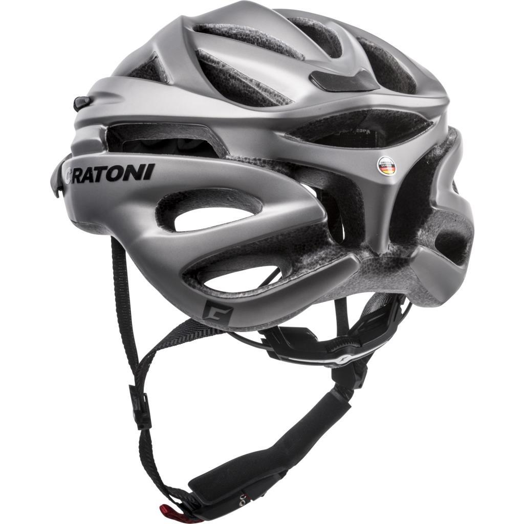 Cratoni Pacer Bisiklet Kaskı Mat Gri - Görsel 2