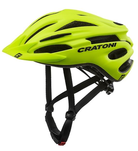 Cratoni Pacer Bisiklet Kaskı Neon Sarı