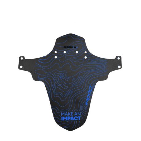 Impact MDE-35 Mtb Bisiklet Ön Çamurluk Siyah-Mavi