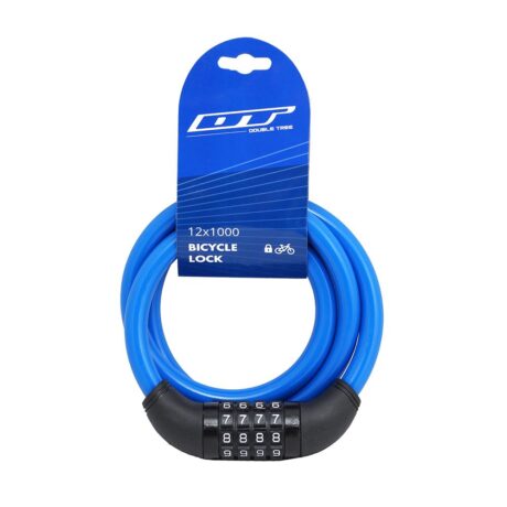 Impact Şifreli Bisiklet Kilidi 12x1000 Mavi