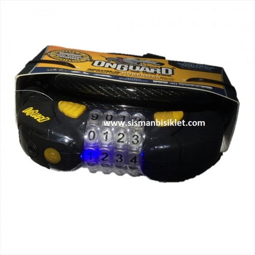 Onguard 8031Glo Doberman Şifreli Kilit Işıklı 12x185 - Görsel 2
