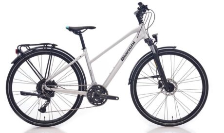 2026 Bianchi Newtourer ST Cues 20V Şehir Tur Bisikleti Açık Gri