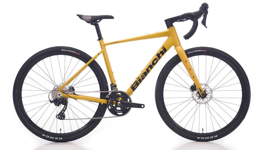 2026 Bianchi Nirone 7 Gravel Yol Bisikleti 2x12V Sarı