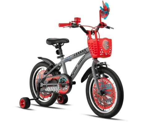 2026 Geroni X-Force 20 Jant Çocuk Bisikleti Nardo Gri/Kırmızı