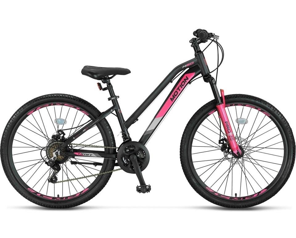 2026 Ümit Motion Lady 2D M Disk 20 Jant Bisiklet Siyah-Pembe