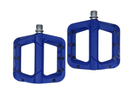 AYD 710 Rulmanlı Pedal Çivili Platform Trial Bmx Pedal Mavi