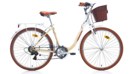 Carraro Juliana 26 Jant Şehir Tur Bisikleti  Beyaz/Bej/Kahverengi