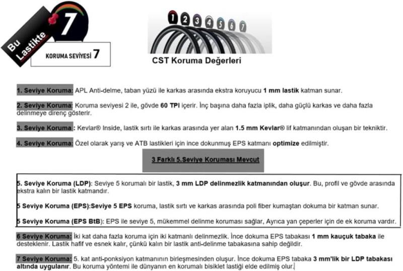 CST Pika C1894 EPS 700x38 Dış Lastik Zırhlı Korumalı Telli - Görsel 5