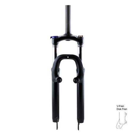 DT 27.5 MLO Kilitli Amortisörlü Maşa VB-DB Siyah Pasosuz 28.6