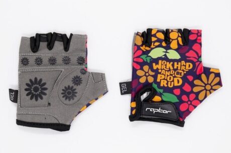 Raptor Jelli Çocuk Bisiklet Eldiveni Work Hard