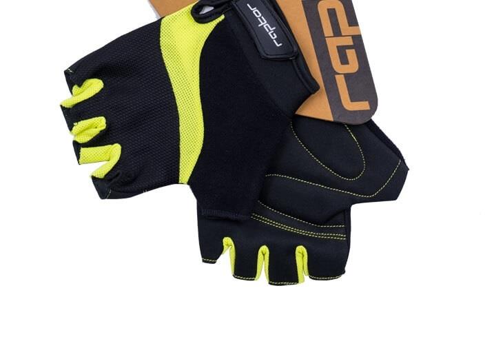 Raptor XC Sport Bisiklet Eldiveni Siyah-Sarı - Görsel 2